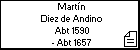 Martín Diez de Andino