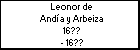 Leonor de Andía y Arbeiza