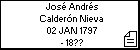 José Andrés Calderón Nieva