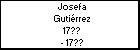 Josefa Gutiérrez