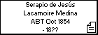 Serapio de Jesús Lacamoire Medina