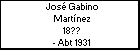 José Gabino Martínez