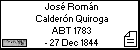 José Román Calderón Quiroga
