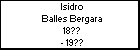 Isidro Balles Bergara