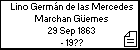 Lino Germán de las Mercedes Marchan Güemes