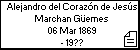 Alejandro del Corazón de Jesús Marchan Güemes
