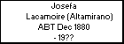 Josefa Lacamoire (Altamirano)