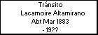 Tránsito Lacamoire Altamirano