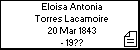 Eloisa Antonia Torres Lacamoire