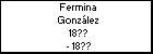 Fermina González
