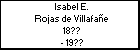 Isabel E. Rojas de Villafañe