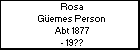Rosa Güemes Person