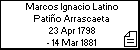 Marcos Ignacio Latino Patiño Arrascaeta