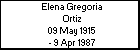 Elena Gregoria Ortiz