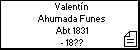 Valentín Ahumada Funes