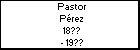 Pastor Pérez