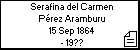 Serafina del Carmen Pérez Aramburu