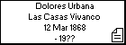 Dolores Urbana Las Casas Vivanco