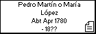 Pedro Martín o María López