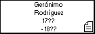 Gerónimo Rodríguez