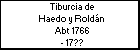 Tiburcia de Haedo y Roldán