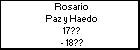 Rosario Paz y Haedo