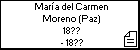 María del Carmen Moreno (Paz)