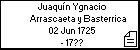 Juaquín Ygnacio Arrascaeta y Basterrica