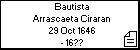 Bautista Arrascaeta Ciraran