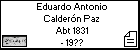 Eduardo Antonio Calderón Paz