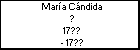 María Cándida ?