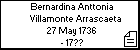 Bernardina Anttonia Villamonte Arrascaeta