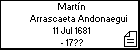Martín Arrascaeta Andonaegui