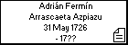 Adrián Fermín Arrascaeta Azpiazu