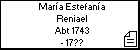 María Estefanía Reniael