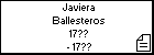 Javiera Ballesteros