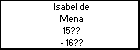Isabel de Mena
