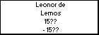 Leonor de Lemos
