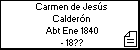Carmen de Jesús Calderón