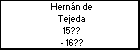 Hernán de Tejeda