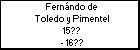 Fernándo de Toledo y Pimentel