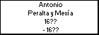 Antonio Peralta y Mexía