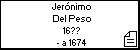 Jerónimo Del Peso