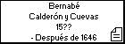 Bernabé Calderón y Cuevas
