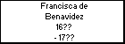 Francisca de Benavidez