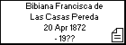 Bibiana Francisca de Las Casas Pereda