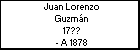Juan Lorenzo Guzmán