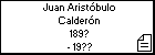 Juan Aristóbulo Calderón