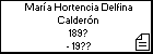 María Hortencia Delfina Calderón