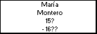 María Montero